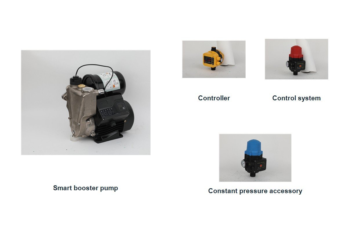 Variable frequency smart booster pump