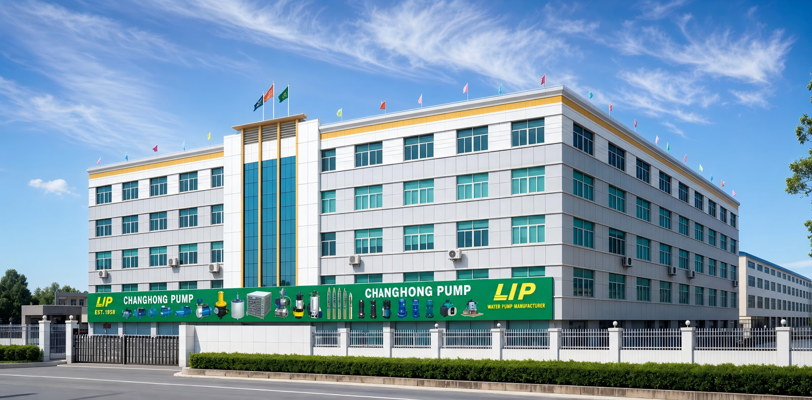 CHANGHONG water pump product range for export markets