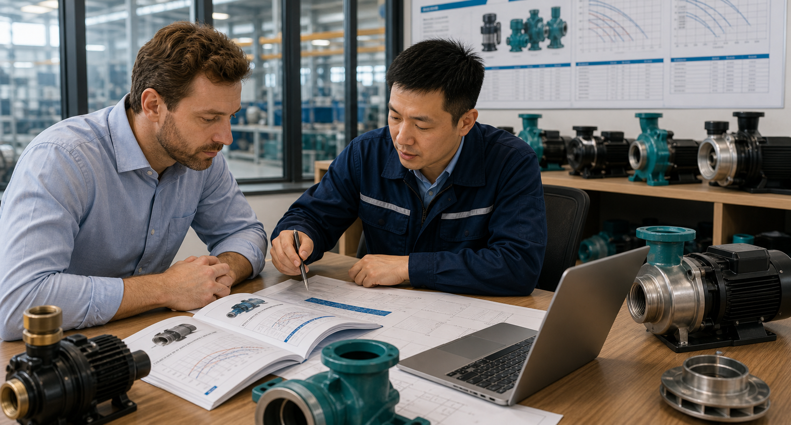 Pump model selection and specification review