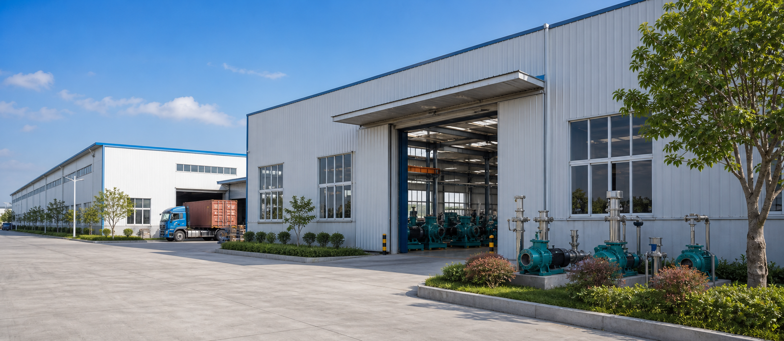 CHANGHONG pump factory established in 1997