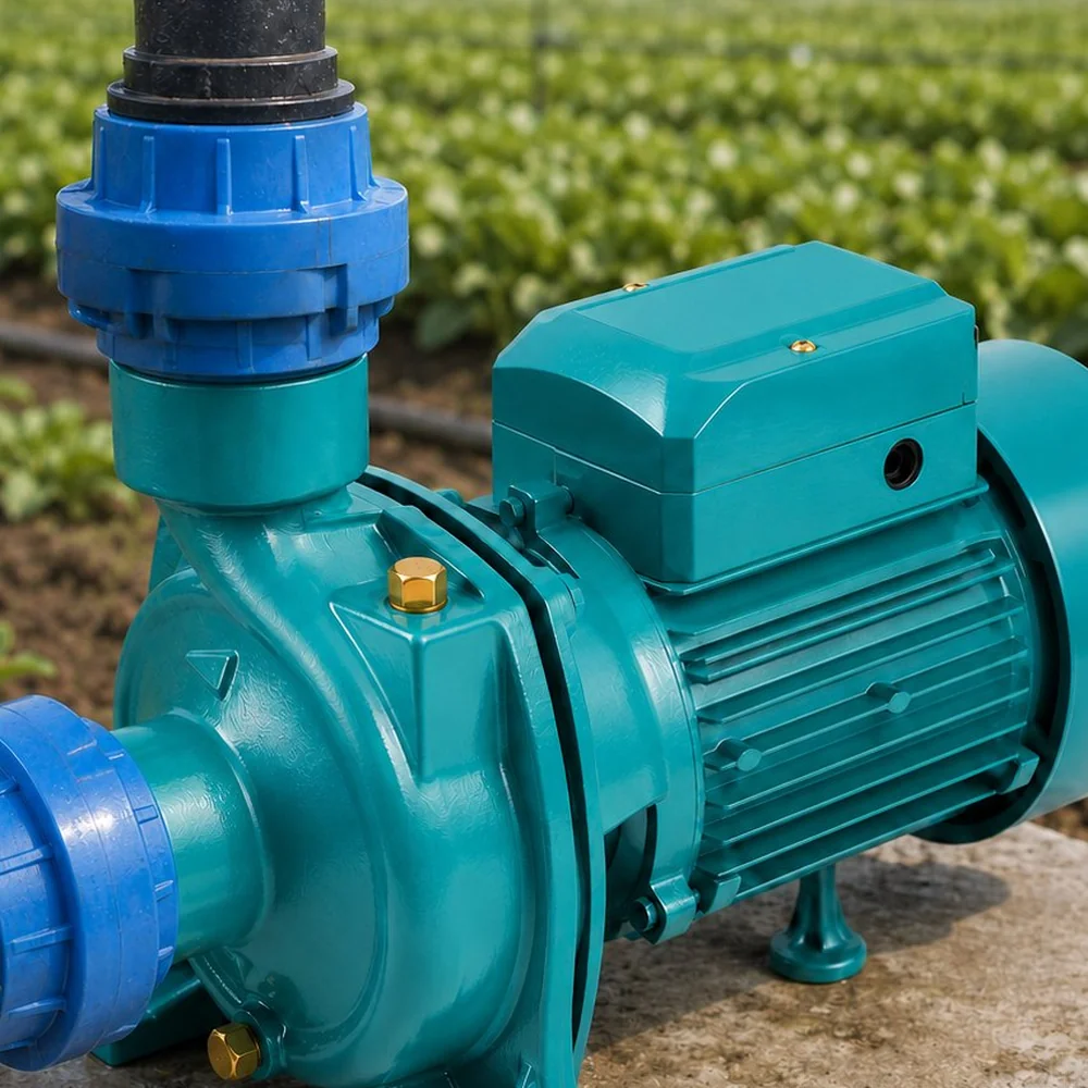 Centrifugal water pump for irrigation and clean water transfer