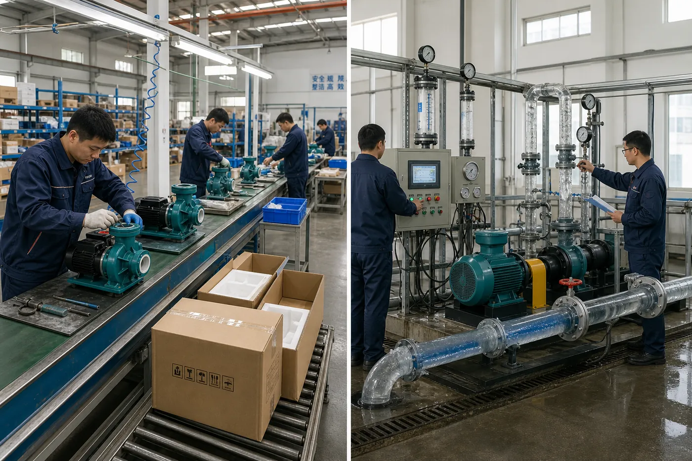 CHANGHONG LIP water pump product range