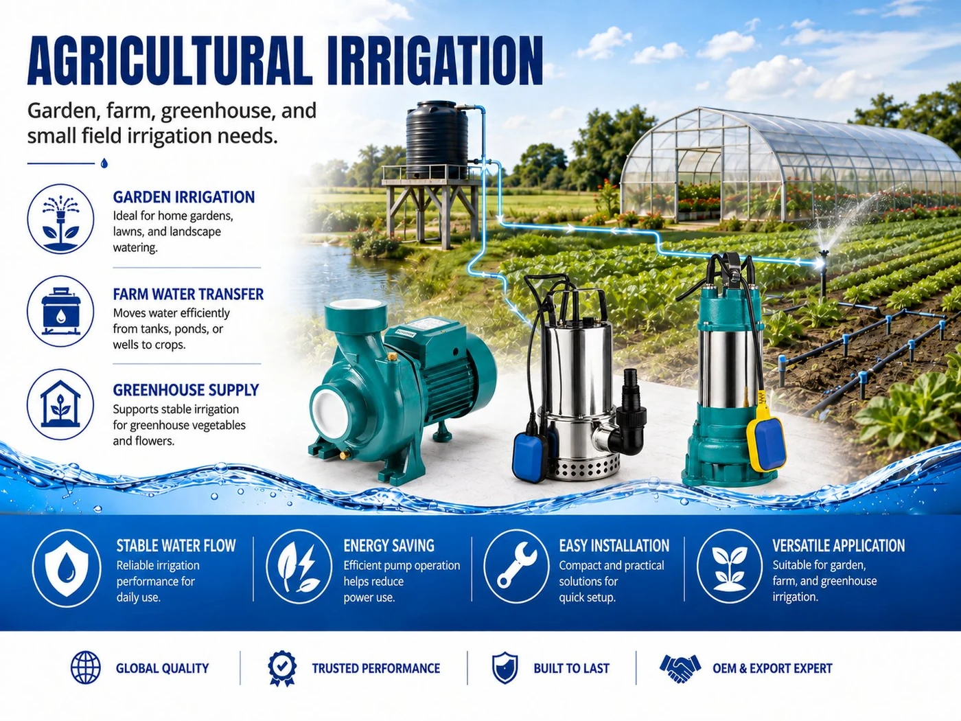 Agricultural Irrigation illustration
