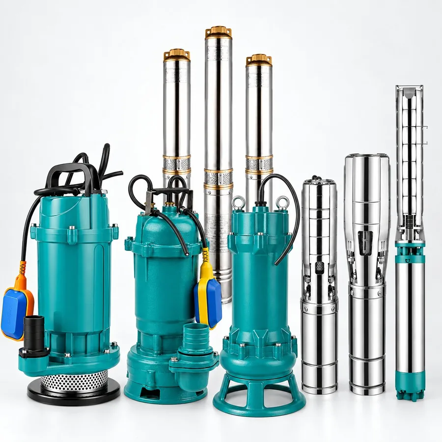 Drainage and sewage submersible pumps for wastewater selection