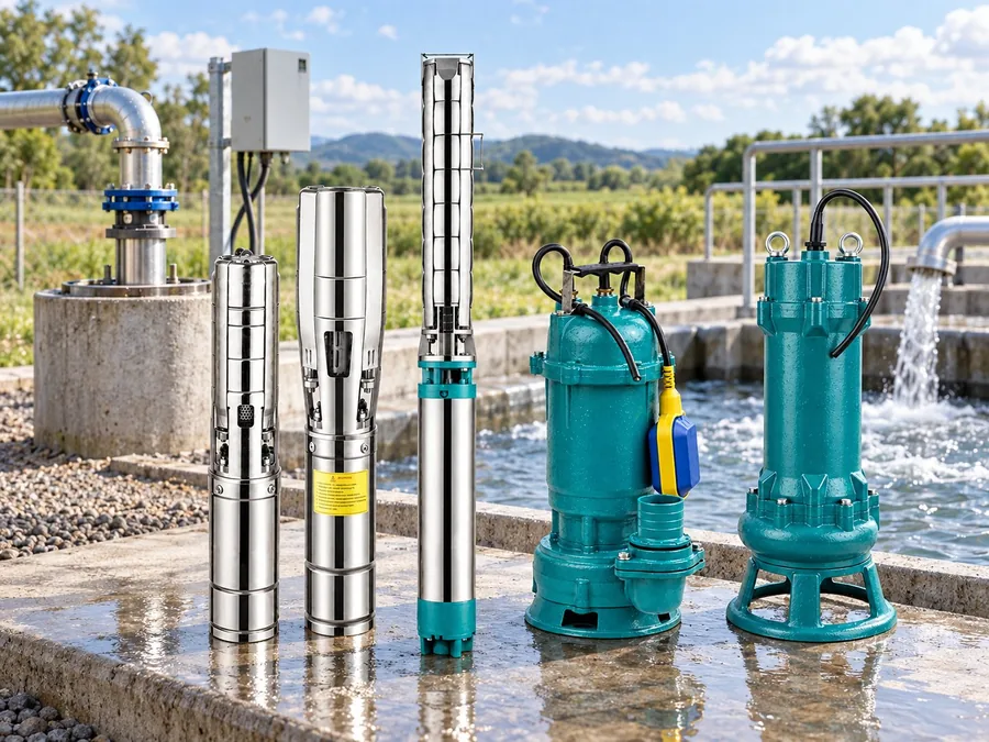Submersible water pump product capability